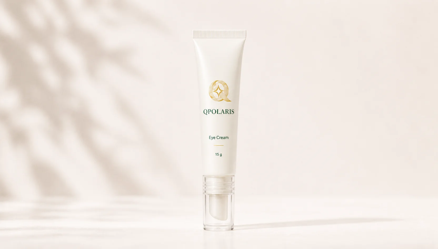 Qpolarisコアラインの第4ステップ、アイクリームのパックショットコンセプト